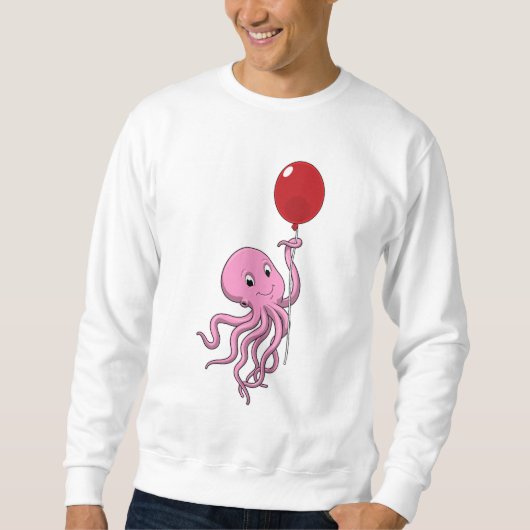 Octopus met ballon trui (Voorkant)