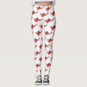 Octopus met bier leggings (Voorkant)