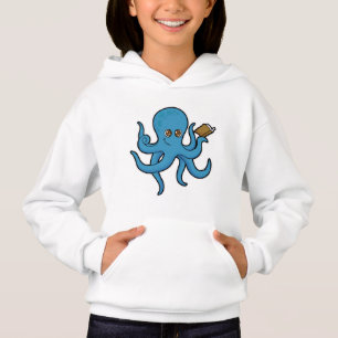 Octopus met boek