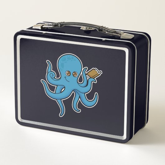 Octopus met boek (Achterkant)