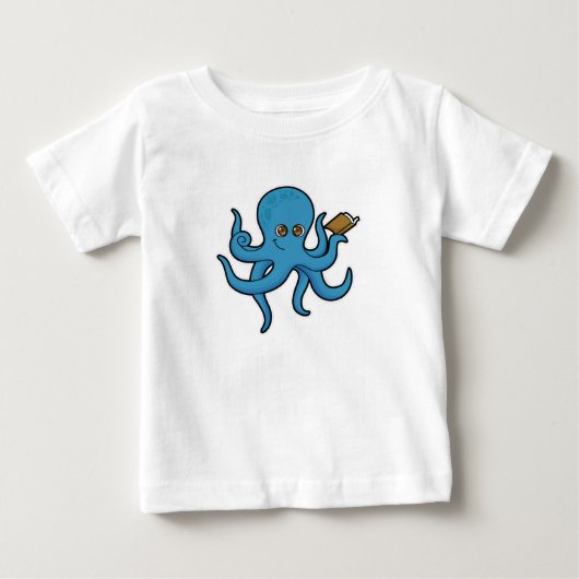 Octopus met boek (Voorkant)