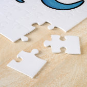 Octopus met boek legpuzzel (Zijkant)