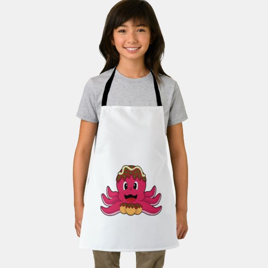 Octopus met Cake Schort (Insitu)