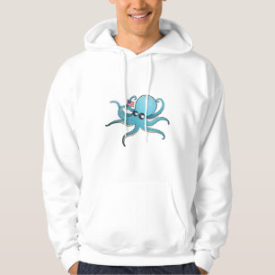 Octopus met de Amerikaanse vlag Hoodie