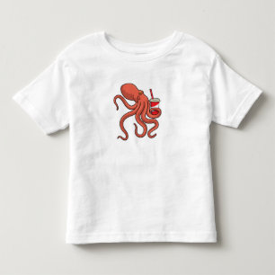 Octopus met Drink Kinder Shirts