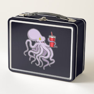 Octopus met Drink mok