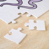Octopus met drinkbeker legpuzzel (Zijkant)