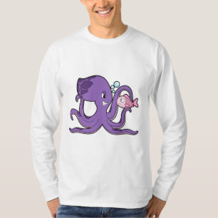 Octopus met Fish.PNG T-shirt