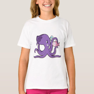 Octopus met Fish.PNG T-shirt