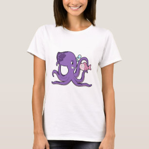 Octopus met Fish.PNG T-shirt