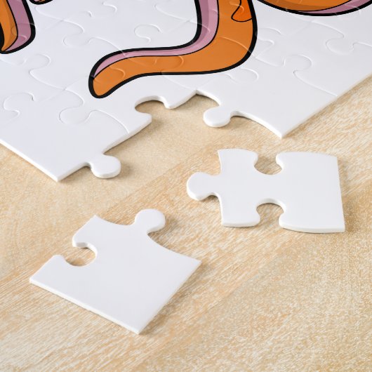 Octopus met fles.PNG Legpuzzel (Zijkant)