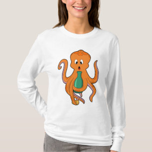 Octopus met fles.PNG T-shirt