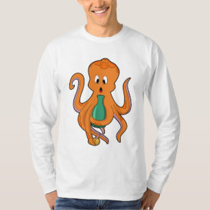 Octopus met fles.PNG T-shirt