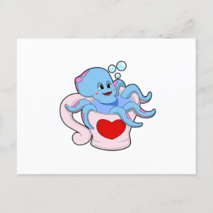 Octopus met hartbeker.PNG Briefkaart