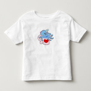 Octopus met hartbeker.PNG Kinder Shirts