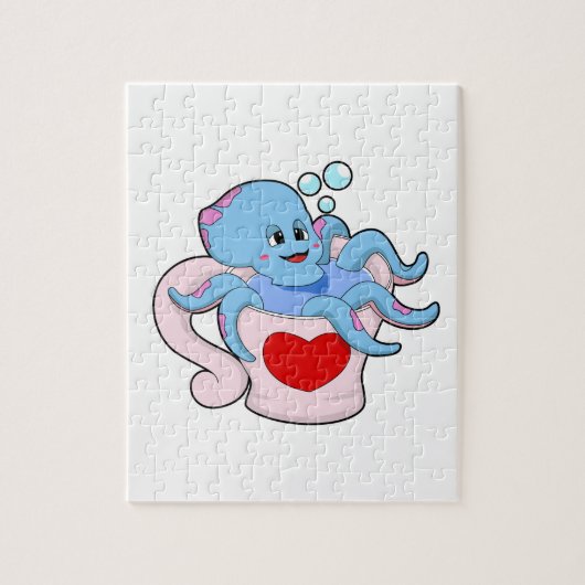 Octopus met hartbeker.PNG Legpuzzel (Verticaal)