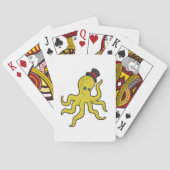 Octopus met Hoed Pokerkaarten (Achterkant)