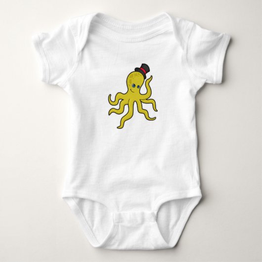 Octopus met Hoed Romper (Voorkant)