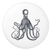Octopus met lange tentakels | Kraken | Cthulhu Keramische Knop (Voorkant)