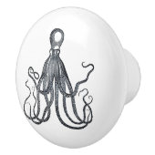 Octopus met lange tentakels | Kraken | Cthulhu Keramische Knop (Rechts)