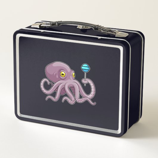 Octopus met Lollipop (Achterkant)