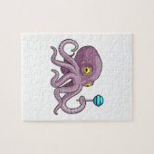 Octopus met Lollipop Legpuzzel (Horizontaal)