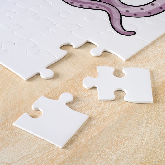 Octopus met Lollipop Legpuzzel (Zijkant)