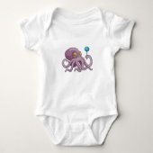 Octopus met Lollipop Romper (Voorkant)