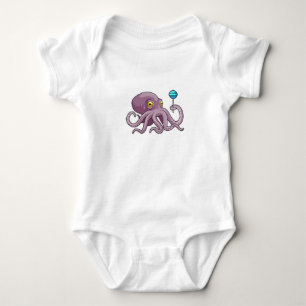 Octopus met Lollipop Romper