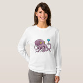 Octopus met Lollipop T-shirt (Voorkant volledig)