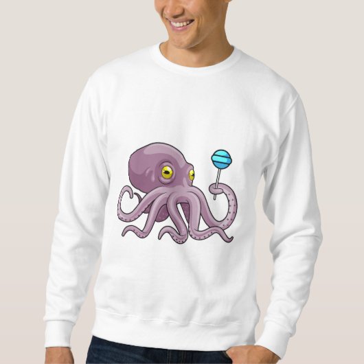 Octopus met Lollipop Trui (Voorkant)
