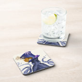 Octopus met Nautisch Pet Bier Onderzetter (Rechterzijde)