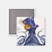 Octopus met Nautisch Pet Magneet (Voorkant / Achterkant)