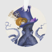 Octopus met Nautisch Pet Ornament (voorkant)