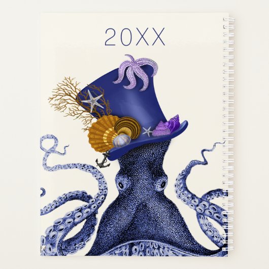 Octopus met Nautisch Pet Planner (Achterkant)