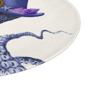 Octopus met Nautisch Pet Snijplank (Hoek)