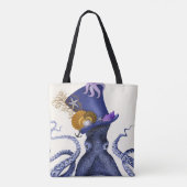 Octopus met Nautisch Pet Tote Bag (Achterkant)