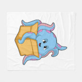 Octopus met Packet.PNG Fleece Deken (Voorkant (Horizontaal))