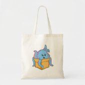 Octopus met Packet.PNG Tote Bag (Voorkant)