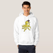 Octopus met Pet Hoodie (Voorkant volledig)