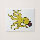 Octopus met Pet Legpuzzel (Horizontaal)