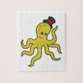 Octopus met Pet Legpuzzel (Verticaal)