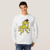 Octopus met Pet T-shirt (Voorkant volledig)