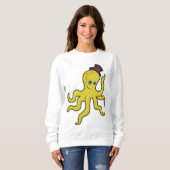 Octopus met Pet Trui (Voorkant volledig)