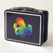 Octopus met regenboog (Voorkant)