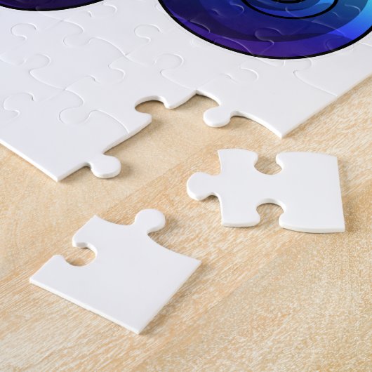 Octopus met regenboog legpuzzel (Zijkant)