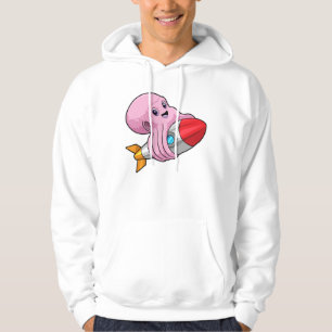 Octopus met Rocket Hoodie