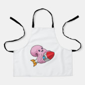 Octopus met Rocket Schort (Voorkant)