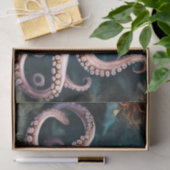 Octopus met surrealistische diepten tissuepapier (Geschenk)