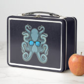 Octopus met zonnebril (In situ)